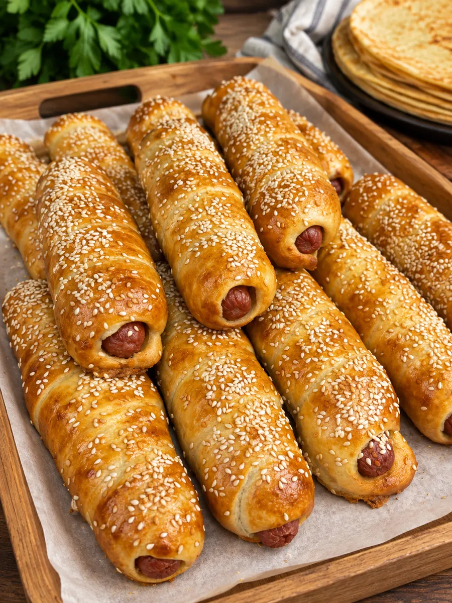 Sausage In Dough · Сосиска в тесте